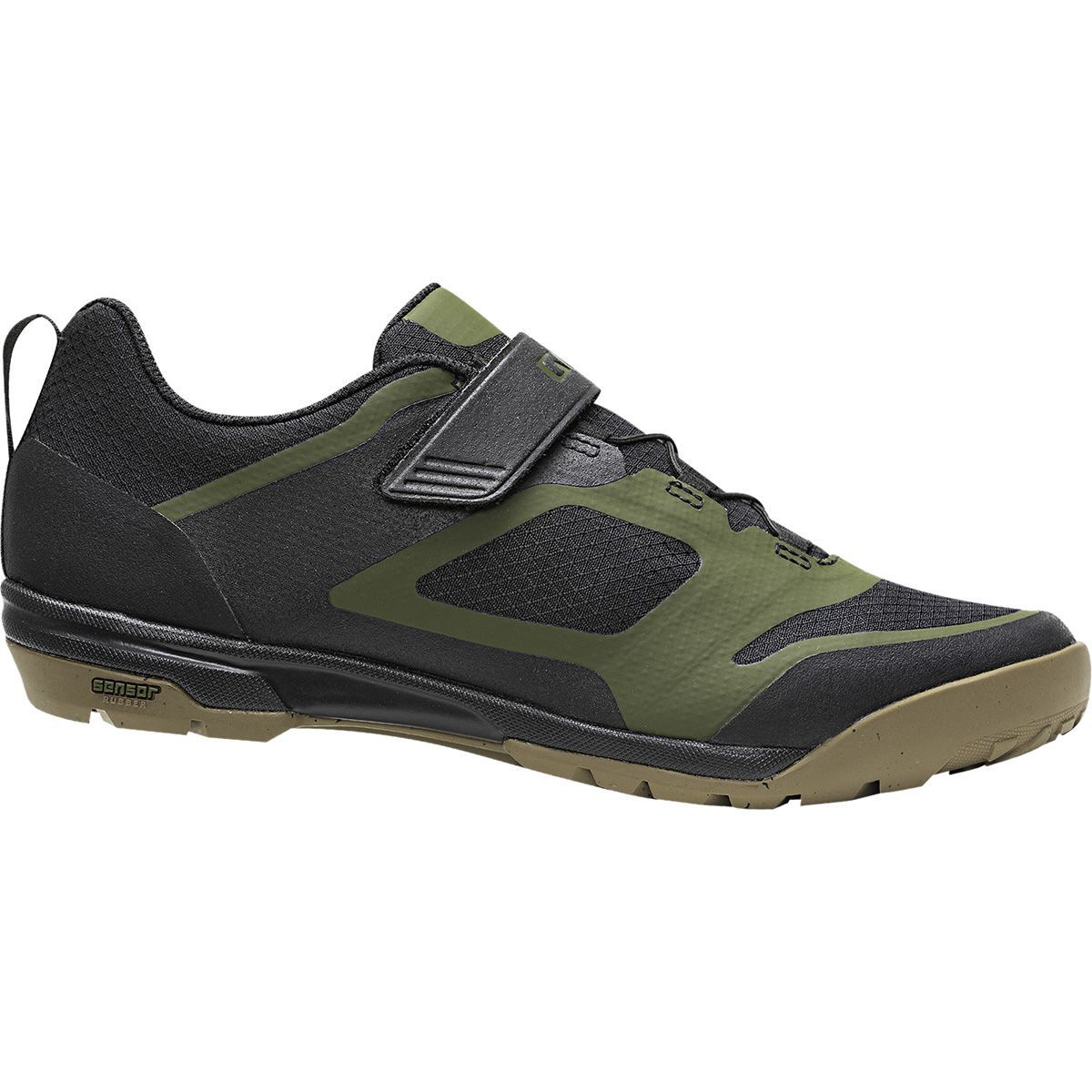Giro Ventana Fastlace Cycling Shoes in Black/Olive