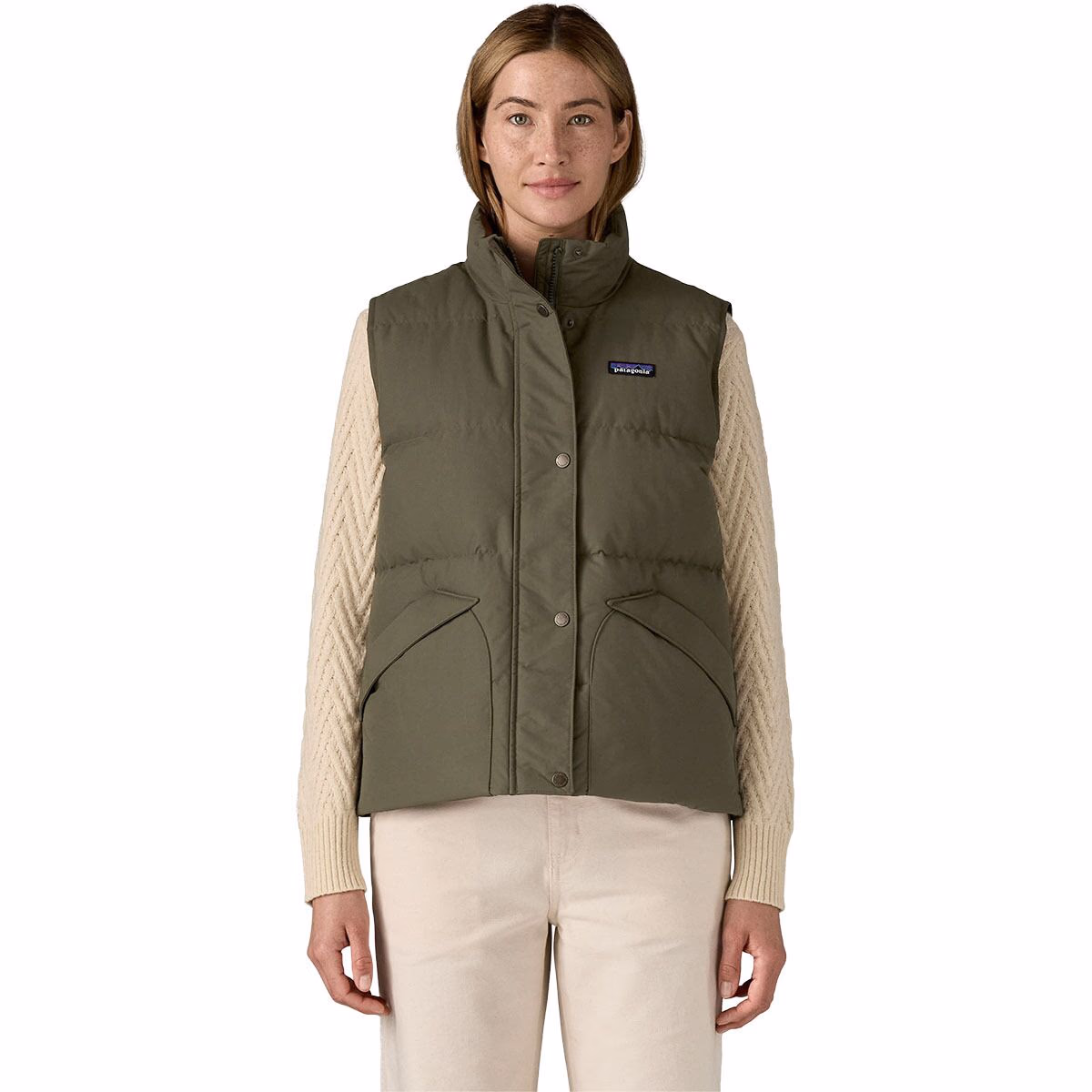 Patagonia Women's Downdrift Vest Basin Green