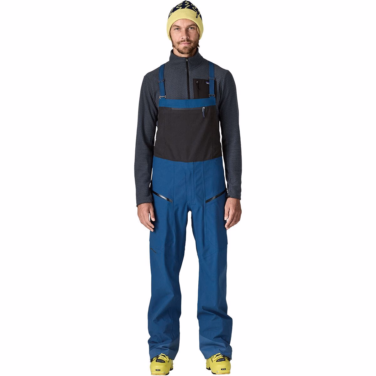 Patagonia Men's SnowDrifter Bib Pants Clement Blue