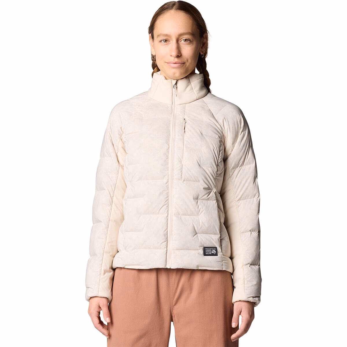 Mountain Hardwear Women's Stretchdown High-Hip Jacket Talc