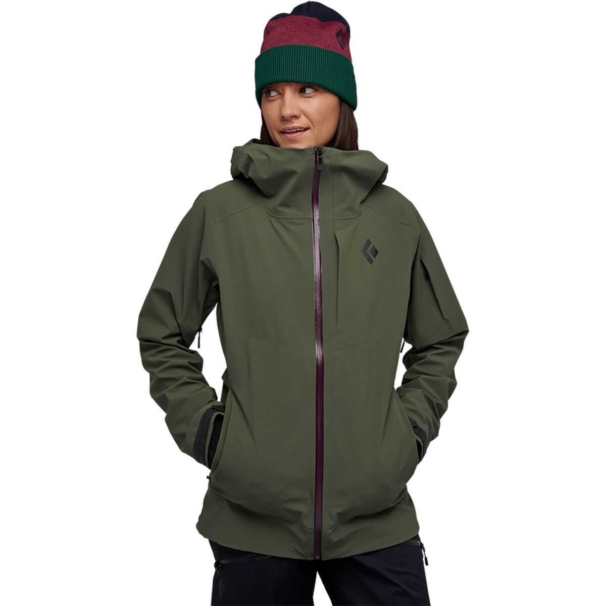 Black Diamond Recon Stretch Ski Shell Jacket - Women's  in Tundra