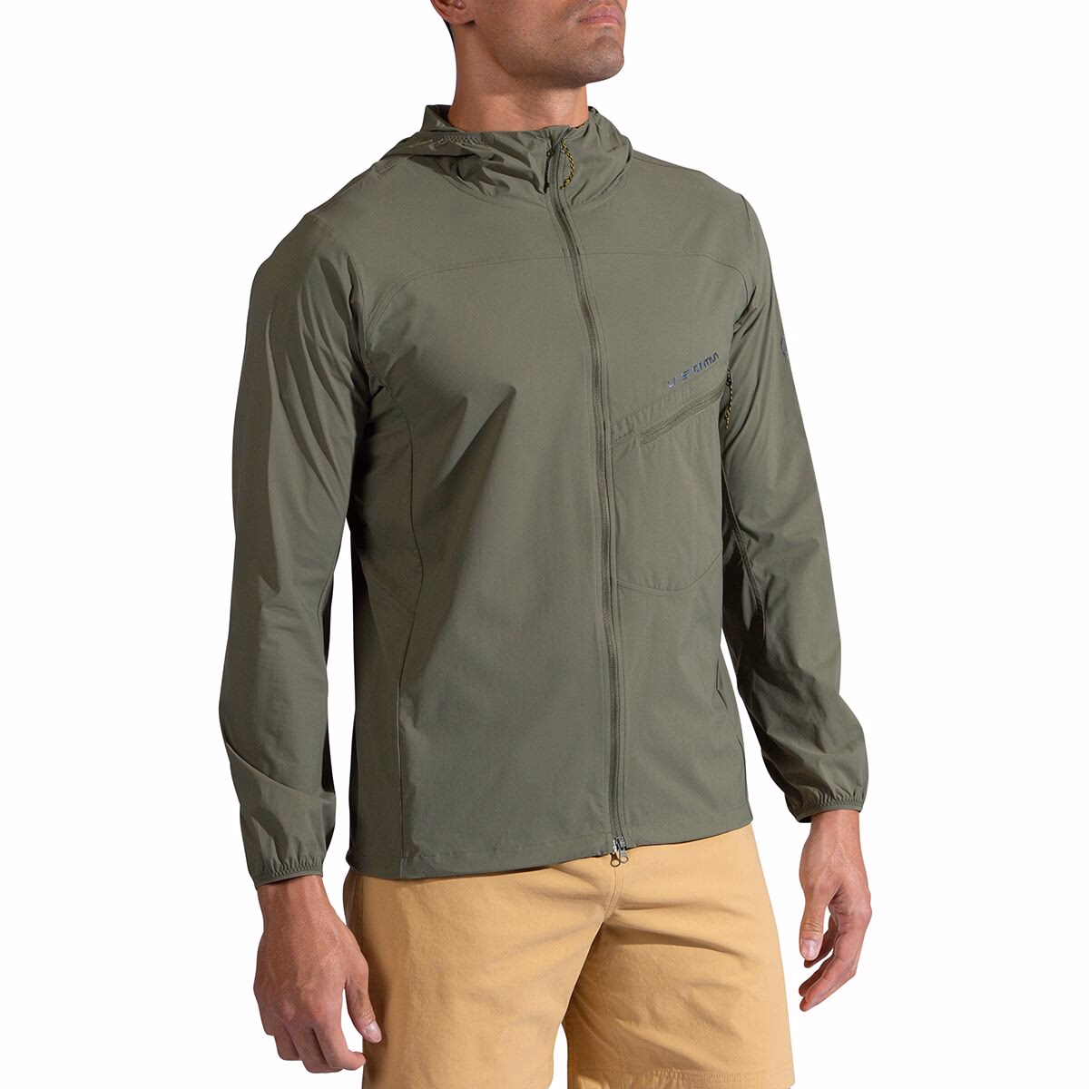 La Sportiva Men's Freeway Wind Jacket Cypress/Night Sky