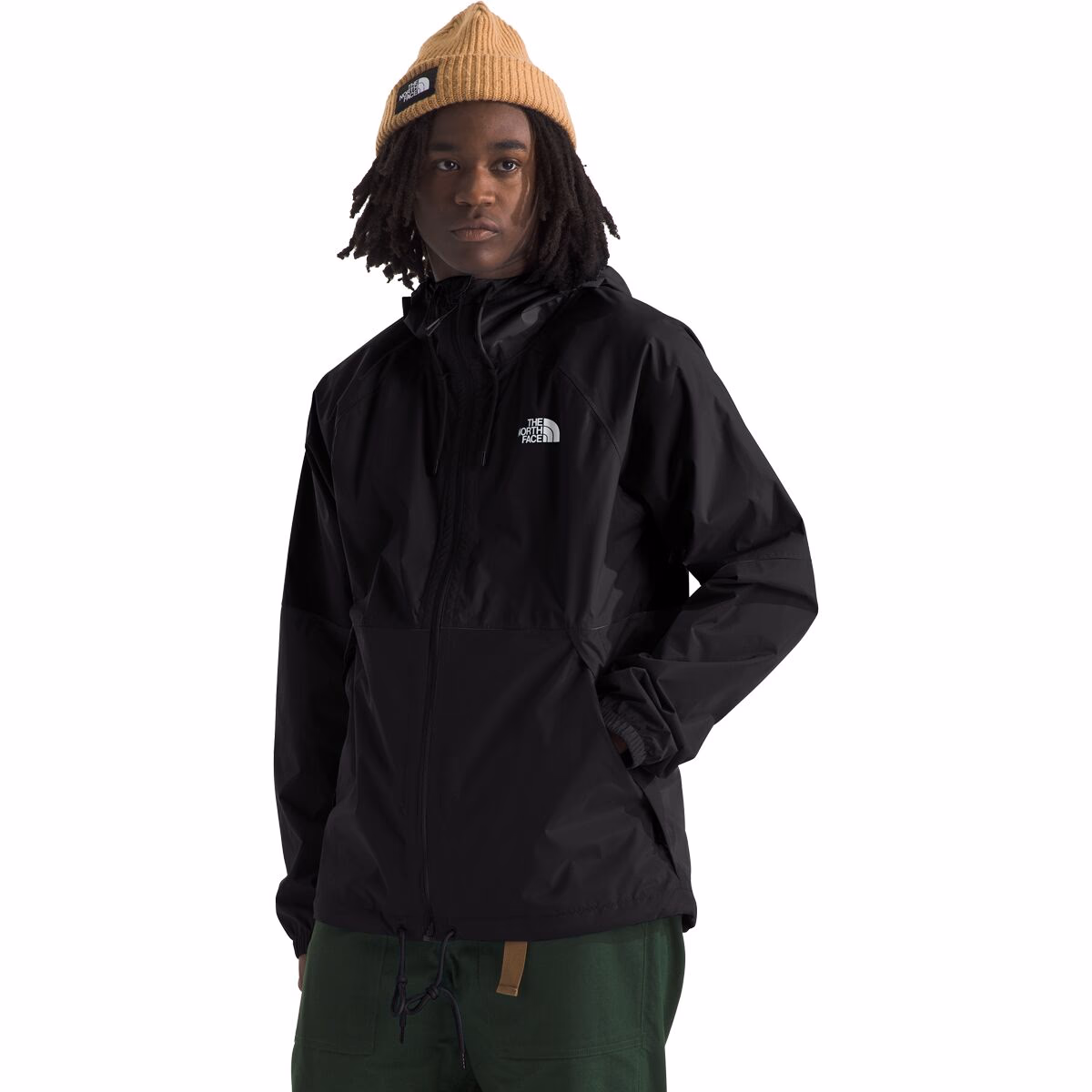 The North Face The North Face Antora Rain Hooded Jacket - Men's in Tnf Black/Npf
