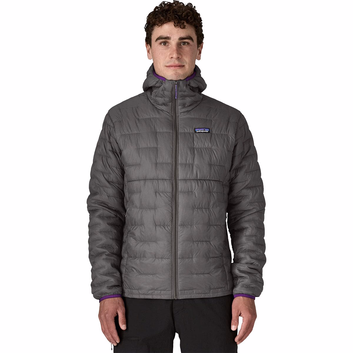 Patagonia Men's Micro Puff Insulated Hoody Forge Gray