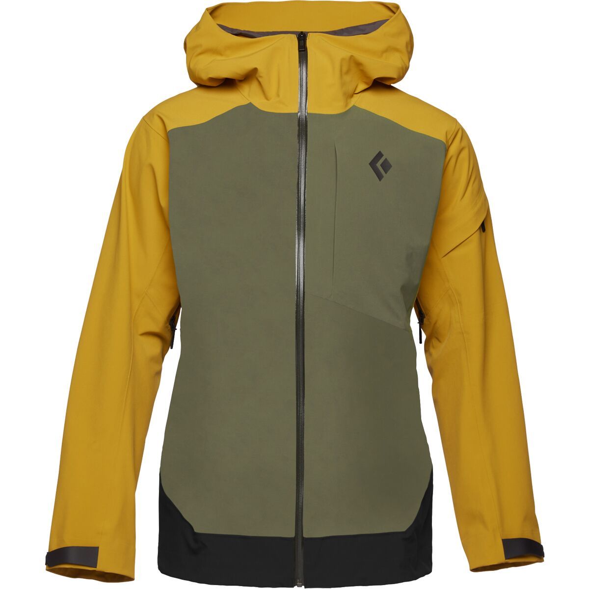 Black Diamond Recon Stretch Ski Shell - Men's  in Amber/Tundra/Black