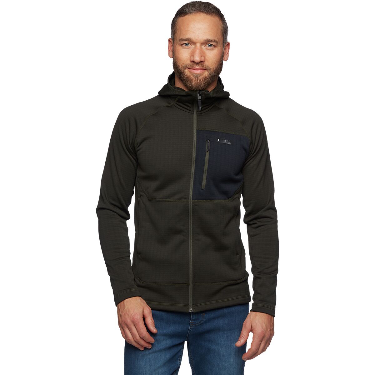 Black Diamond Men's Factor Hoody in Cypress