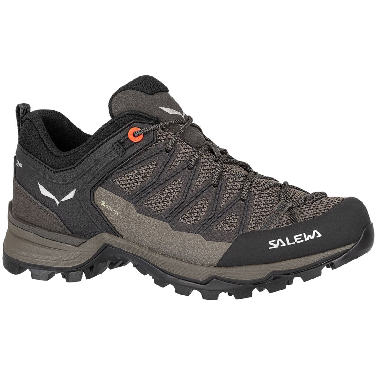Salewa Mountain Trainer Lite GTX Hiking Shoes - Women's Wallnut/Fluo Coral
